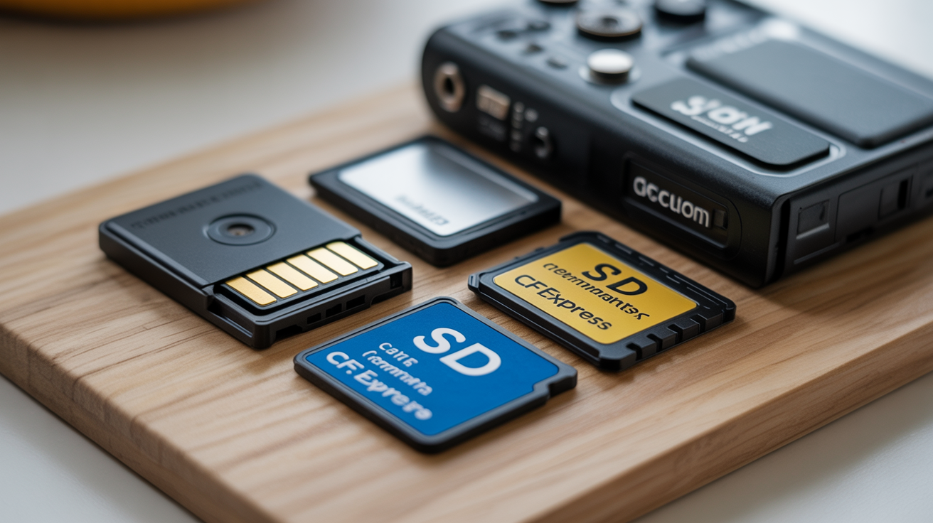 Card Formats: SD, CFexpress, and Others