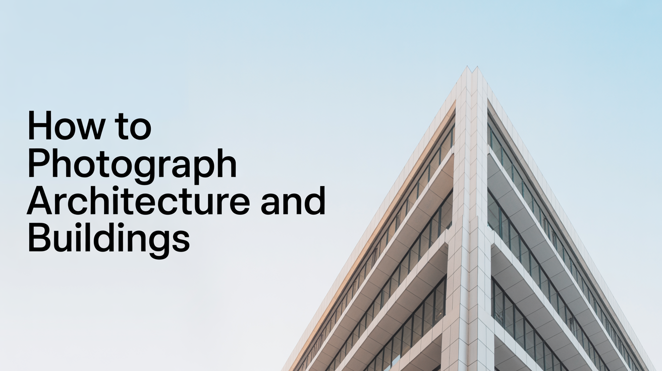 How to Photograph Architecture and Buildings