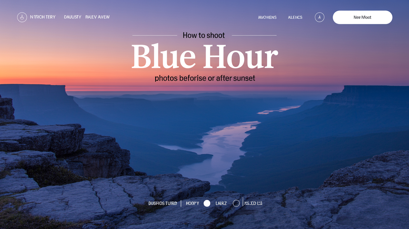 How to Shoot Blue Hour Photos Before Sunrise or After Sunset
