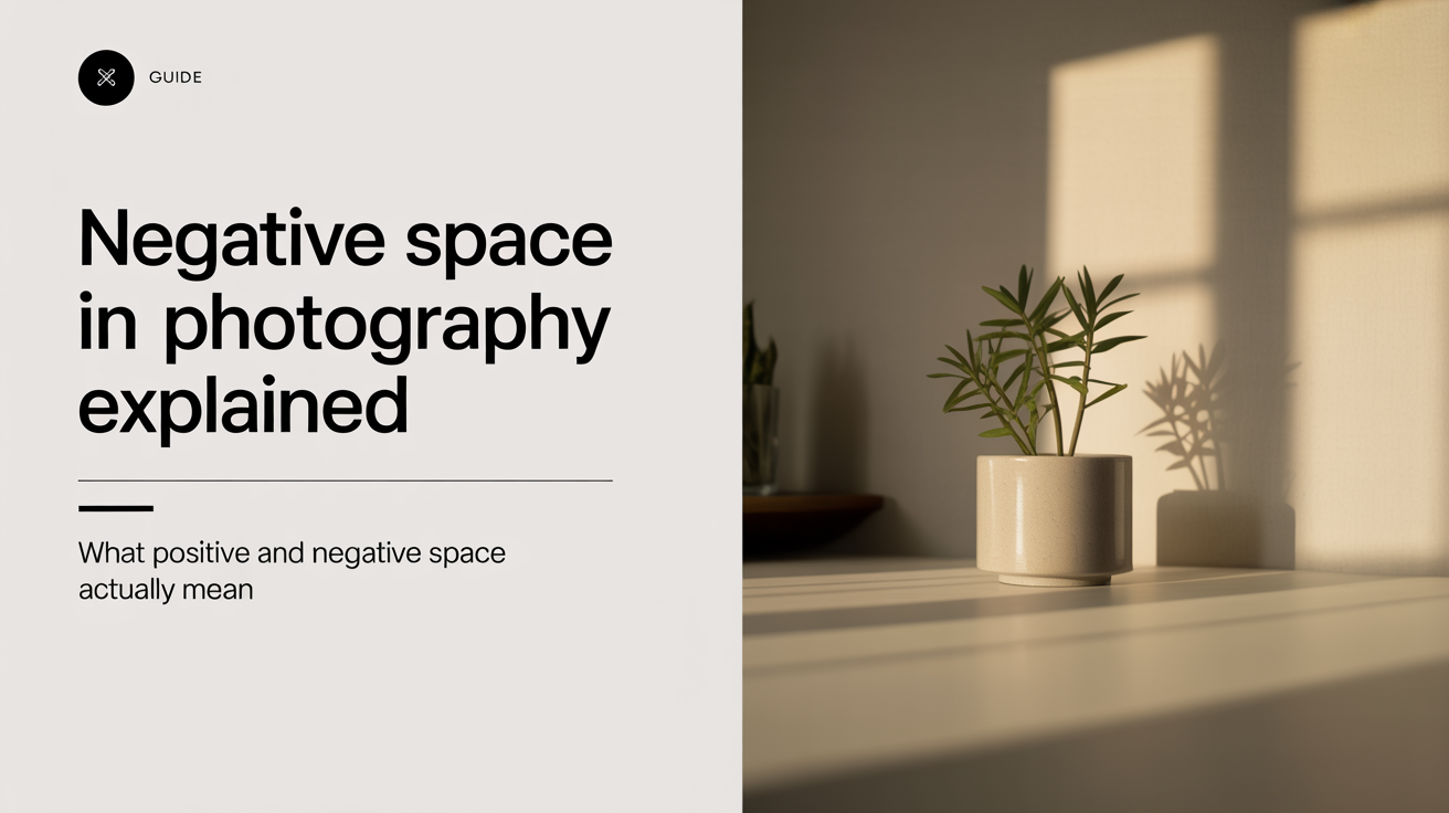 What Positive and Negative Space Actually Mean