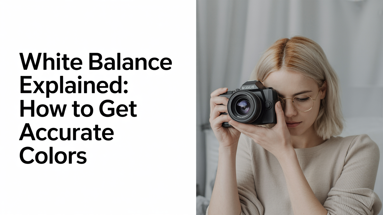 White Balance Explained: How to Get Accurate Colors